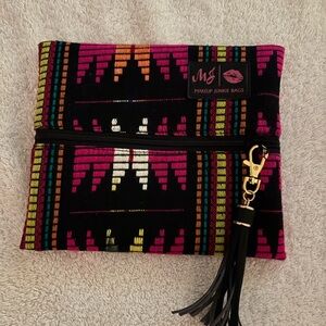 Makeup Junkie Bags Vibrant Cosmetic Clutch